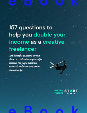 Questions to help you double your income as a creative freelancer