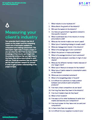 Measuring your client's industry