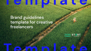 Brand Guidelines Template for Creative Freelancers