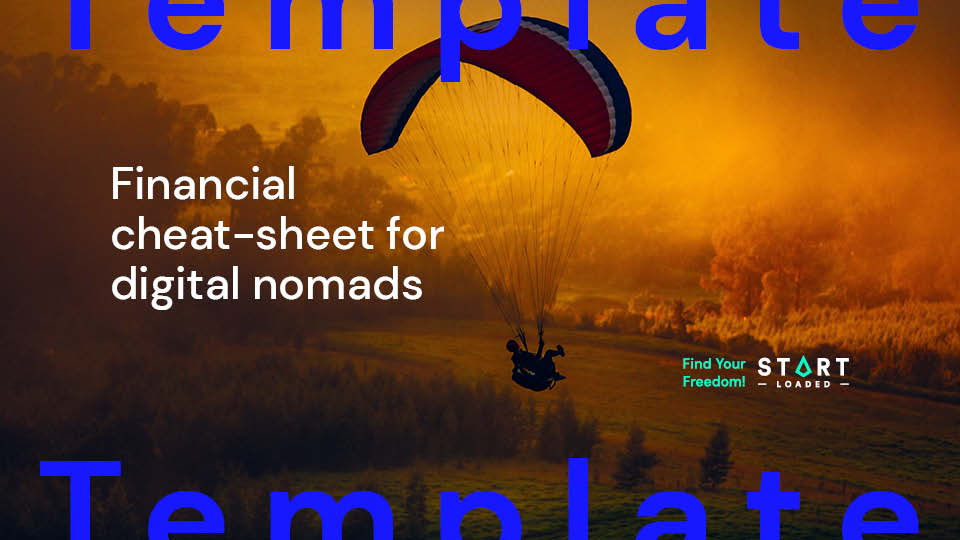 Financial cheat-sheet for digital nomads Templates
