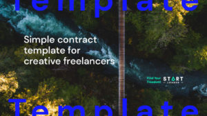 Simple contract template