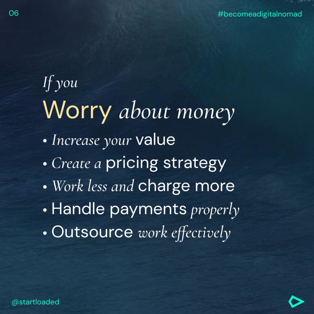 Worry about money - startloaded